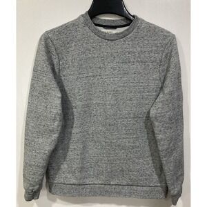 Men's Hill City‎ Crewneck Pullover Sweatshirt Size Small Gray Hidden Pocket